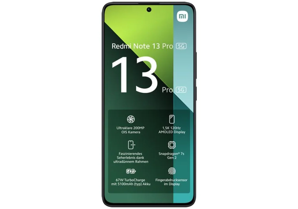 Xiaomi Redmi Note 13 Pro 256 GB Noir