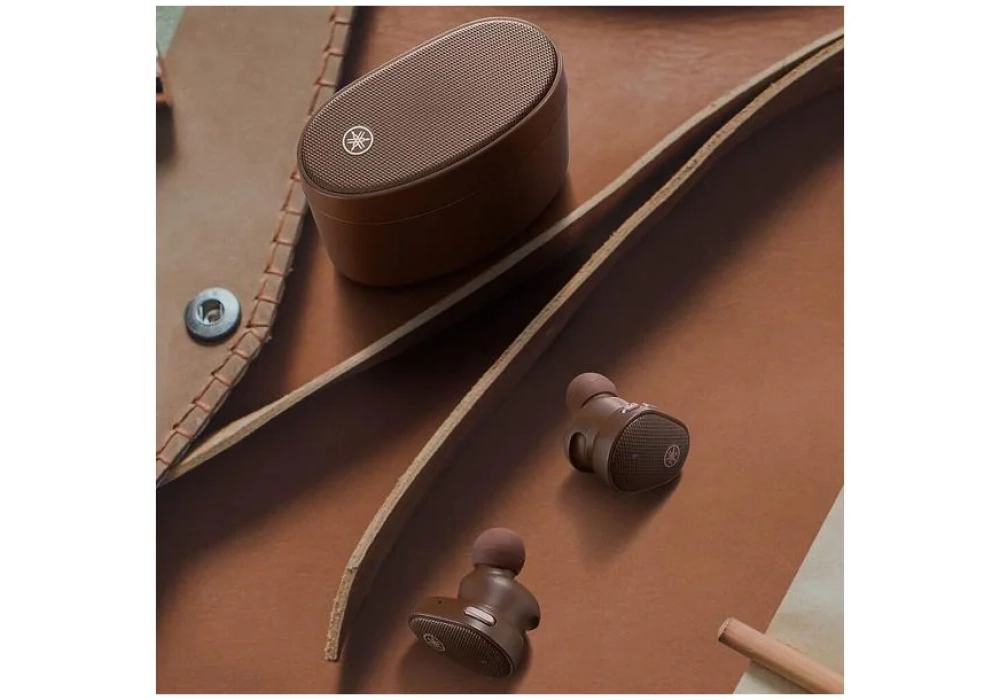 Yamaha True Wireless In-Ear TW-E5B Brun