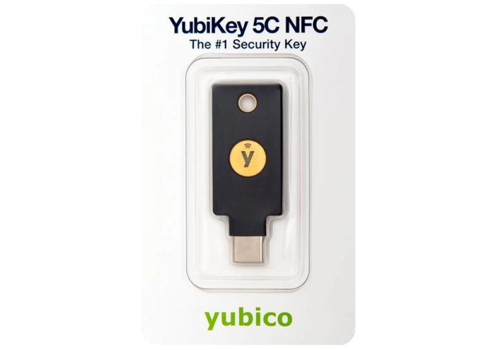 Yubico YubiKey 5C NFC USB-C, 1 pièce