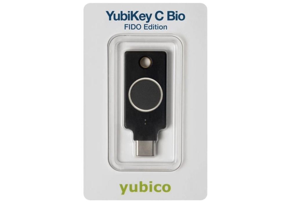 Yubico YubiKey C Bio-FIDO Edition USB-C, 1 pièce