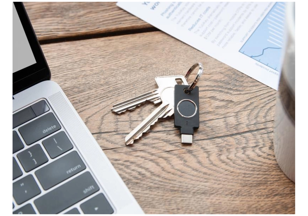 Yubico YubiKey C Bio-FIDO Edition USB-C, 1 pièce