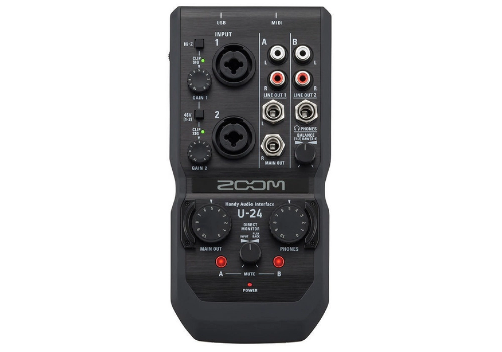 Zoom Audio Interface U-24