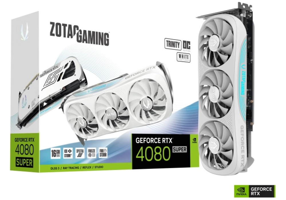 Zotac Gaming GeForce RTX 4080 SUPER Trinity OC White Edition