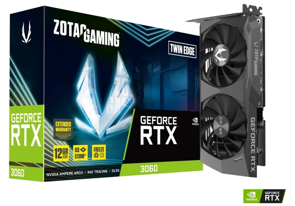 Zotac GeForce RTX 3060 Twin Edge 12GB